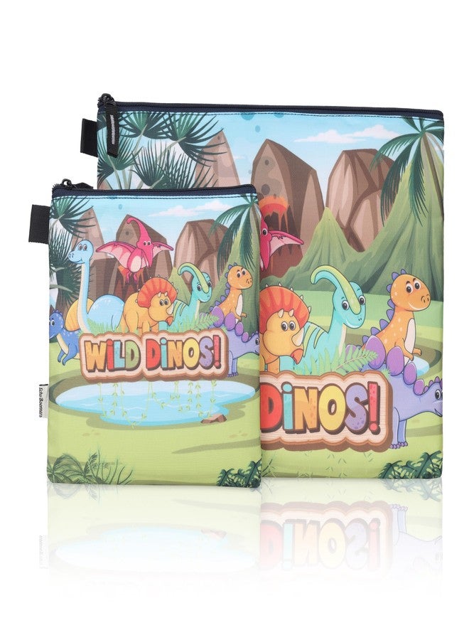 ECHO BOOMERS New Twin Combo Folder Set Jr. | A4 & Mini Water-Resistant Folders | Cushioned, Padded, Stylish & Washable | Perfect for Documents, Gadgets, Art Supplies, Travel & Kids Accessories - Image 1