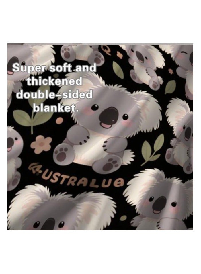 general Children's or student cartoon flannel thin blanket (warm and comfortable, suitable for sleep, games) 100cm*150cm - Image 4