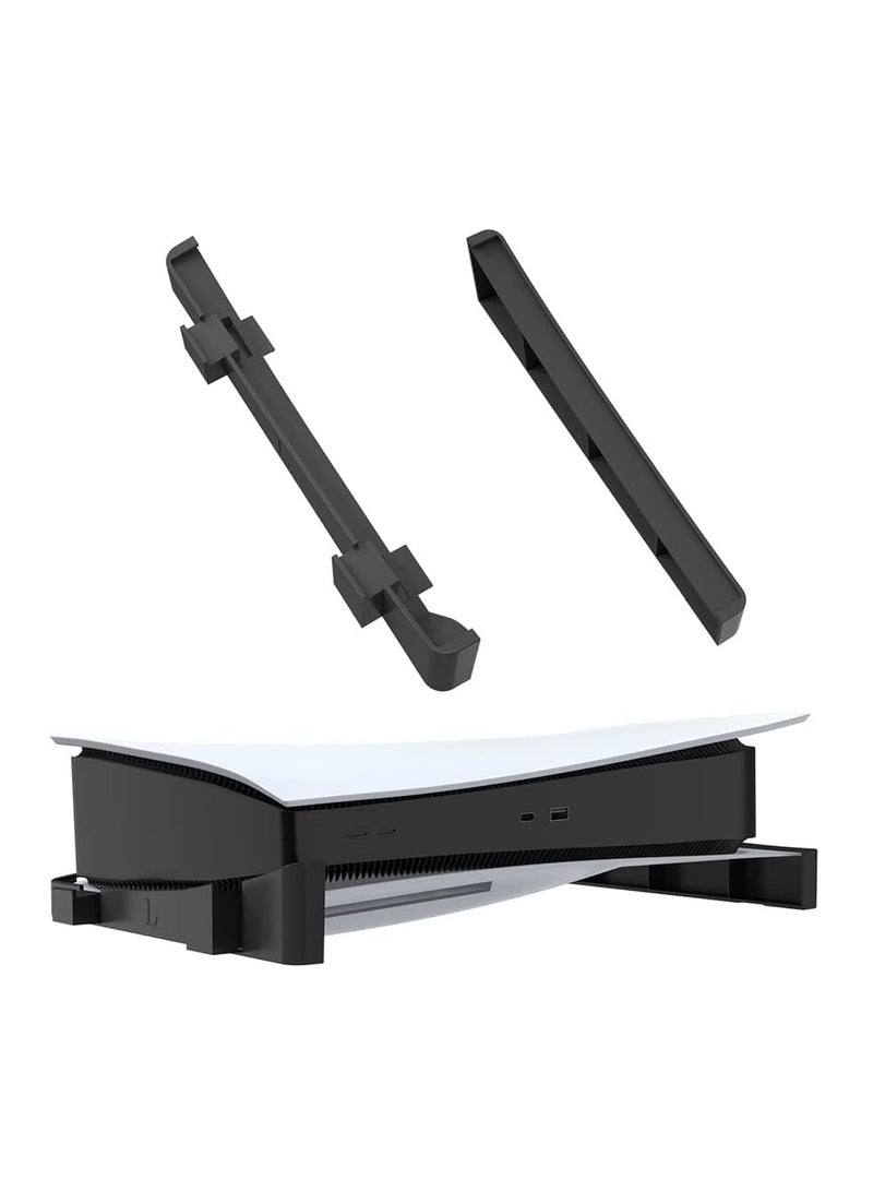 JDDWIN Console Wall Mount Kit for PS5 Disc and Digital Edition Compatible with PS5 Controller Headset VR2 Accessories Wall Mount Stand Holder (PC)  - Image 2