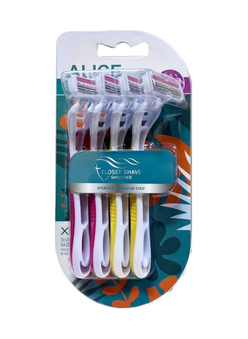 Alice Easy Shaving Simple Life Smoother 4 Blades  - Image 1