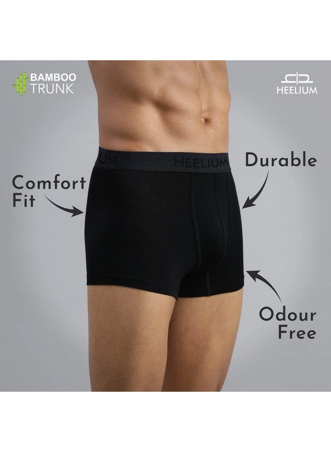 HEELIUM HEELIUM Bamboo Underwear for Men (Trunk) | 3X Softer Than Cotton & Odour Free | Stretchy Fabric & Durable Waistband  - Image 4