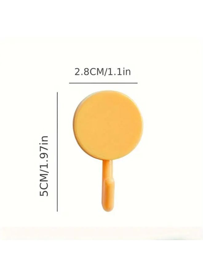 7 قطع من الخطافات اللاصقة الملونة للجدران للمفاتيح والمناشف في الحمام وغرفة النوم ومدخل المنزل - Image 4