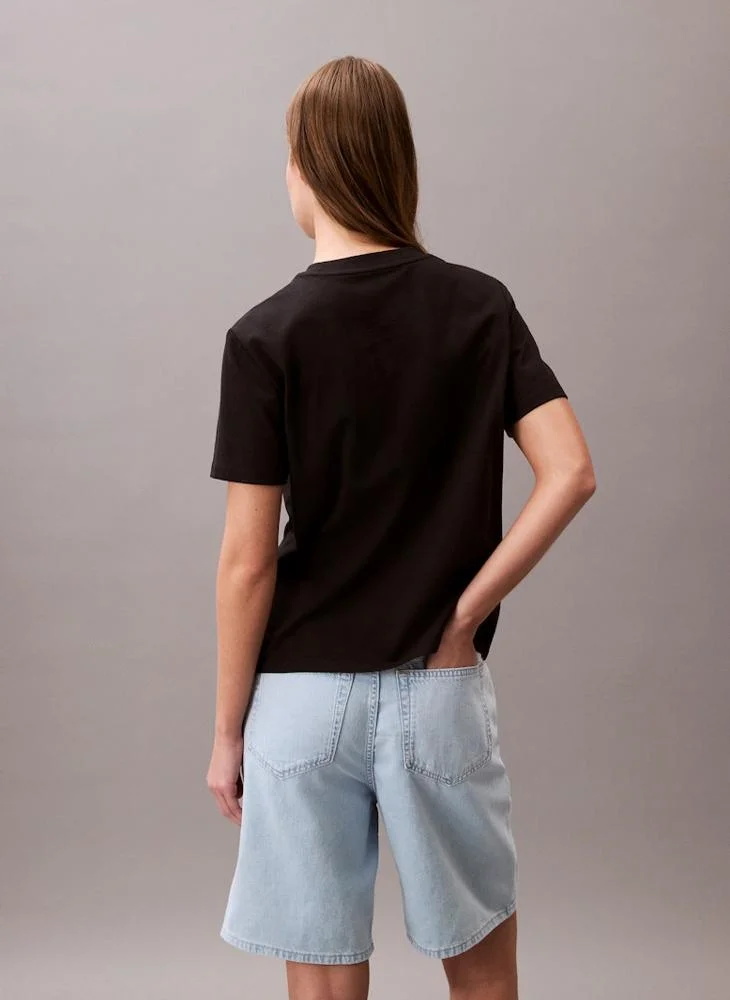 كالفن كلاين جينز Graphic Crew Neck T-shirt