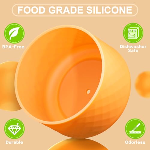 Beonsky Silicone Boot for Owala Water Bottle 24 oz, Anti-Slip Protective Sleeve for FreeSip/Twist/Flip Stainless Steel Water Bottles Accessories - Image 4