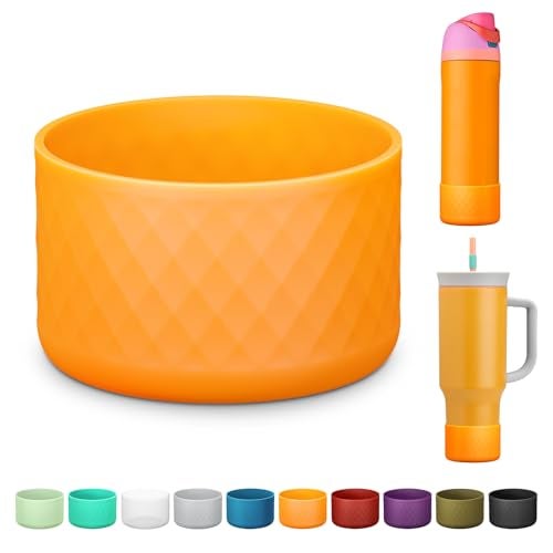 Beonsky Silicone Boot for Owala Water Bottle 24 oz, Anti-Slip Protective Sleeve for FreeSip/Twist/Flip Stainless Steel Water Bottles Accessories - Image 1