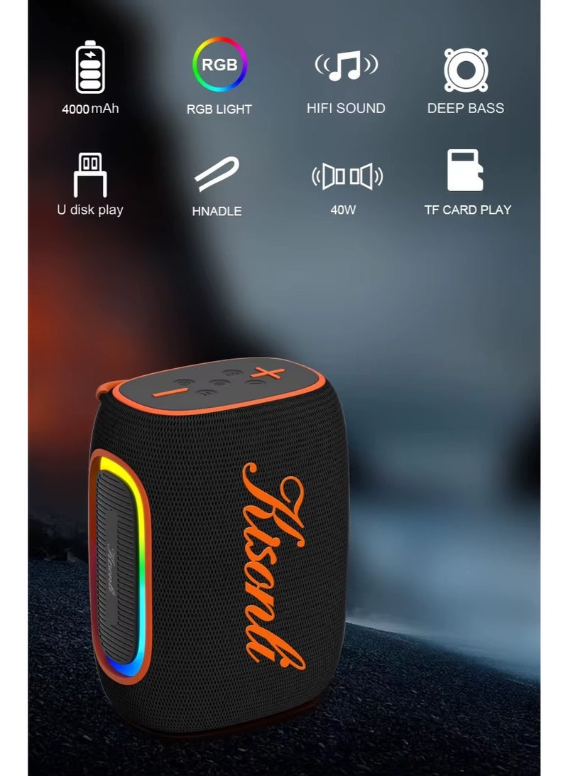 Kisonli Waterproof Portable Speaker K21 40W 4000MAH - Image 5