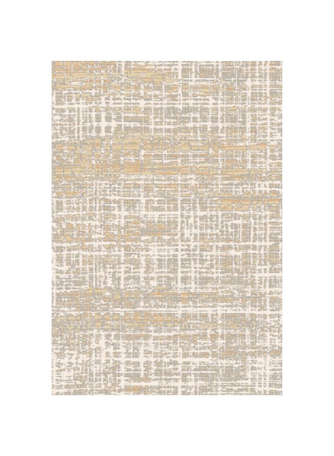 DANUBE HOME سجادة هارموني الحديثة المتضررة | سجادات حديثة قابلة للغسل | سجادة منطقة من البولي بروبيلين + بوليستر | غطاء أرضي داخلي لغرفة المعيشة وغرفة الطعام وغرفة النوم 160X230 سم - بني - Image 4