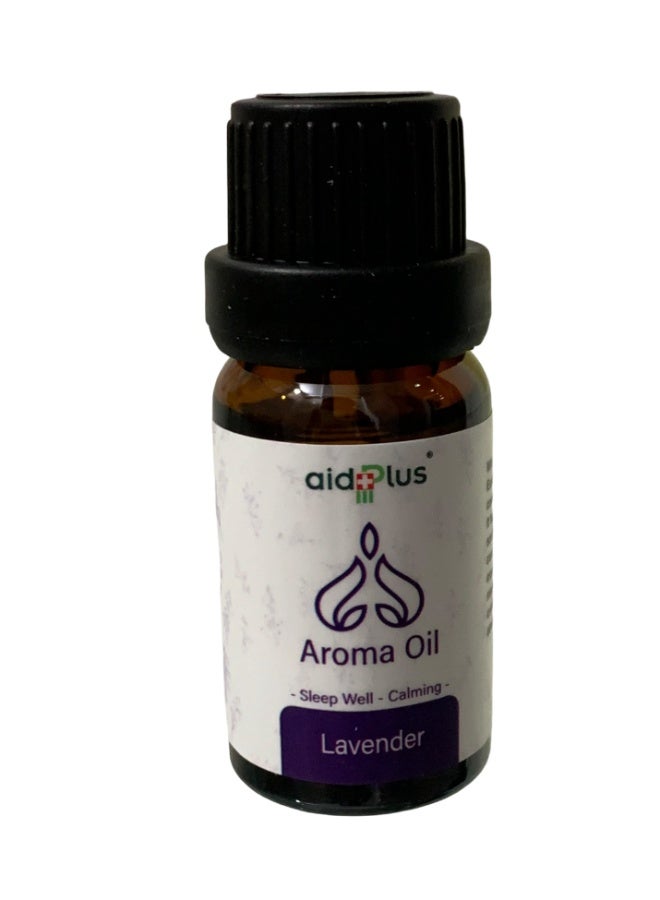 AID PLUS Lavender Aroma Oil 10 Ml - 100% Pure & Natural Essential Oil For Relaxation, Sleep & Aromatherapy