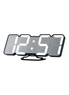 Decdeal Wireless LED Alarm Clock Black/White 23.5 x 4 9.2cm  - Image 1