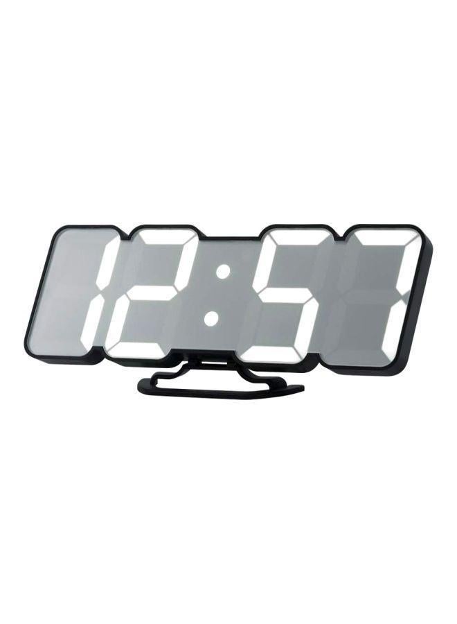 Decdeal Wireless LED Alarm Clock Black/White 23.5 x 4 9.2cm  - Image 1
