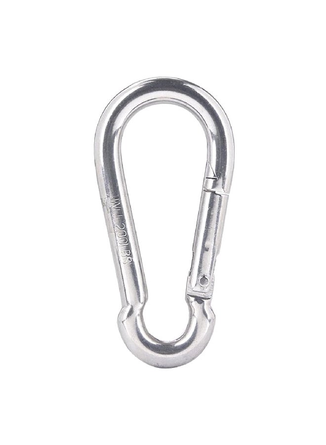 Campbell Stainless Steel Snap Spring Link Silver 3/8 x 3-1/8 Inch T7630416 - Image 1