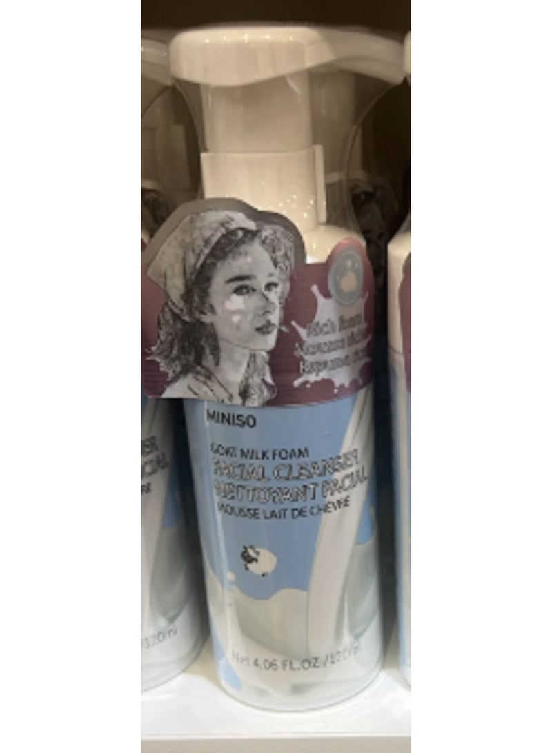 Miniso Goat Milk Foam Facial Cleanser