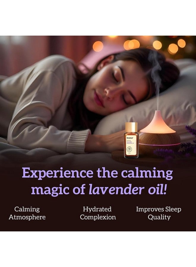 inatur Lavender Essential Oil | 100% Pure & Natural Steam distilled Lavandula angustifolia| Therapeutic grade | Multipurpose use for skin, hair, Aromatherapy & Diffuser| Promote Better Sleep | 12ml - Image 5