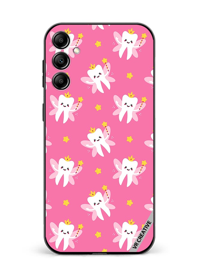 VR CREATIVE Protective Case Cover For Samsung Galaxy A55 Cute Tooth Fairy Design Multicolour - Image 1