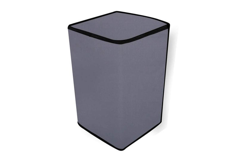 Wings Star Washing Machine Cover for Fully Automatic Top Load IFB TL-RCG6.5 Aqua 6.5Kg Model, Grey Color - Image 3