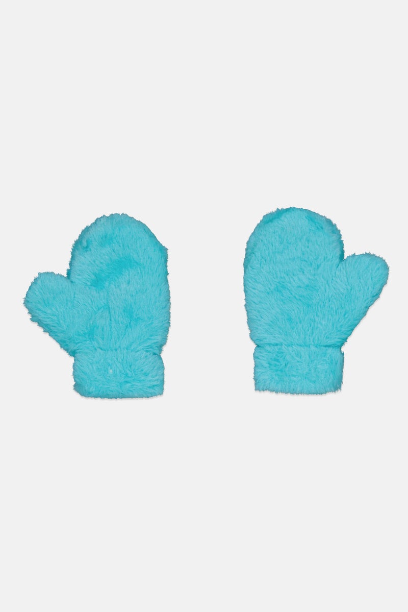 Royal Deluxe Toddlers Girl Textured Mittens, Assorted - Image 2