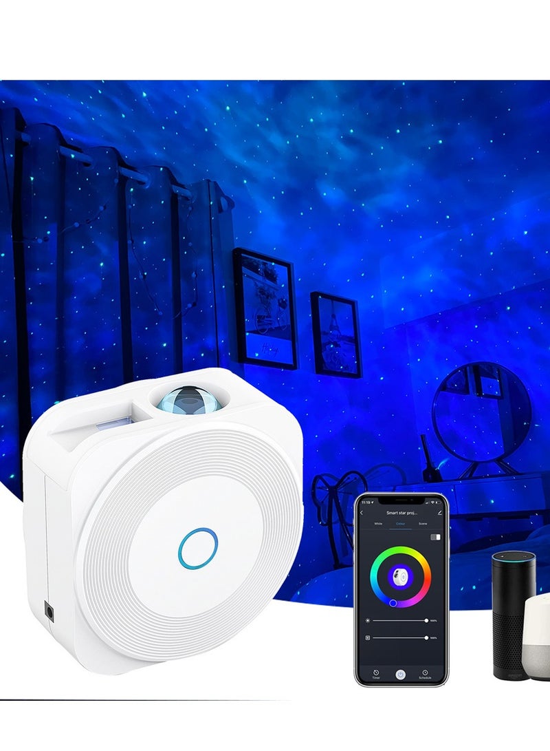 Mi VAZA WiFi Tuya Smart Star Projector Galaxy Laser Starry Sky Projector Waving Night Light  APP Wireless Control - Image 4
