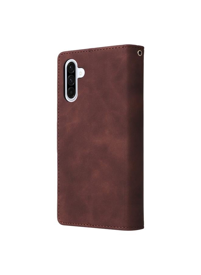S-TOP Case For Samsung Galaxy A26 5G Multifunctional Frosted Zipper Wallet Leather Phone Case - Image 3