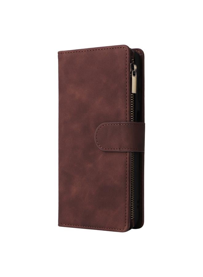 S-TOP Case For Samsung Galaxy A26 5G Multifunctional Frosted Zipper Wallet Leather Phone Case - Image 2