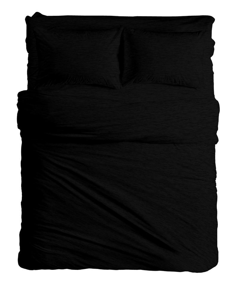 U.S. Polo Assn. U.S. Polo Assn. All Season  Soft and Cozy T-Shirt Material  1800 Thread Count 4-Piece Cotton Rich Jersey Sheet Set - Image 3