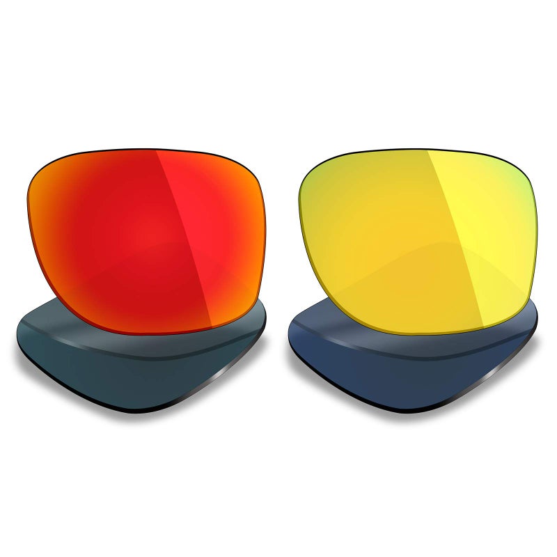 Mryok 2 Pair Polarized Replacement Lenses for Oakley Holbrook Sunglass - Options - Image 5