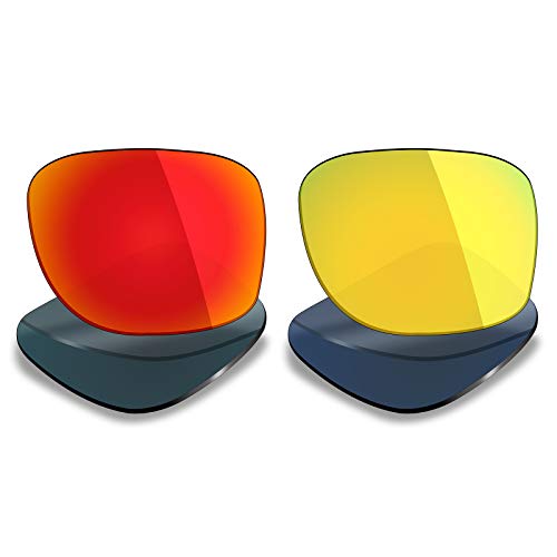 Mryok 2 Pair Polarized Replacement Lenses for Oakley Holbrook Sunglass - Options - Image 1