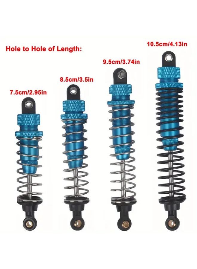 Rcaidong 2pcs 105mm Black Aluminum Oil Shocks Absorbers For 1 10 RC Crawler Car Off Road - Image 5