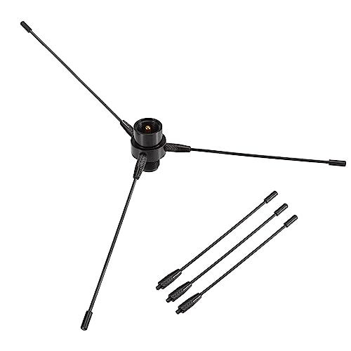 UAYESOK VHF/UHF Mobile Base Antenna Ground Plane Mount Kit, PL259 to SO239 Adapter, 2m/70cm 136-174MHZ/400-470MHZ - Image 1