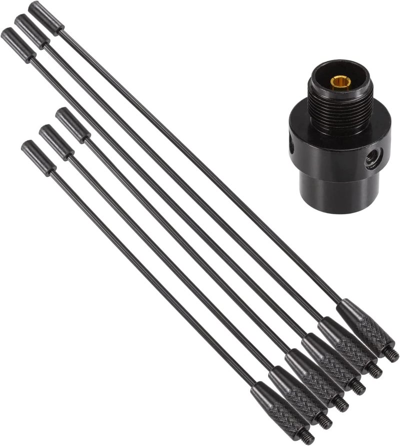 UAYESOK VHF/UHF Mobile Base Antenna Ground Plane Mount Kit, PL259 to SO239 Adapter, 2m/70cm 136-174MHZ/400-470MHZ - Image 5