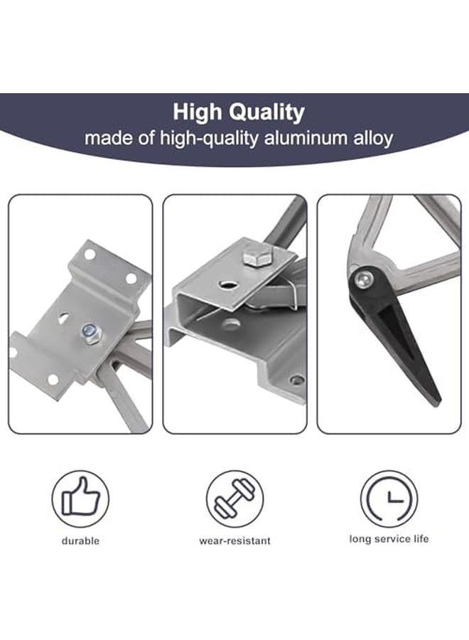 2Pcs Aluminum Ladder Lock Kit For 28 11 Rung Extension Ladder Accessories - Image 5