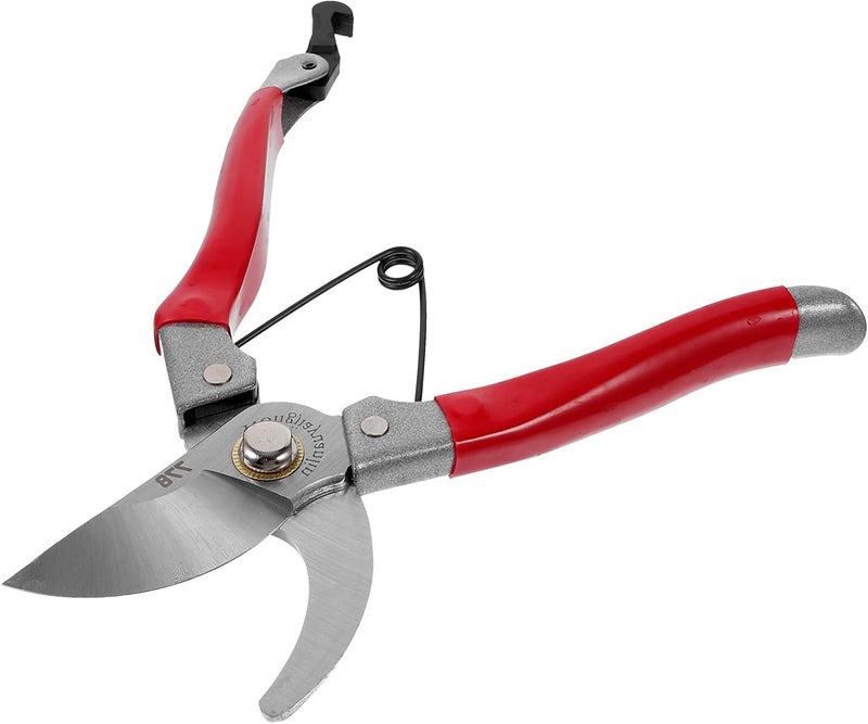 CHILDWEET Heavy-duty Garden Pruning Shears and Plant Scissors with Curved Blades, Non-slip Handle for Outdoor Flower and Branch Cutting, Manual Garden Clippers for Precise Stem Trimming - Image 1