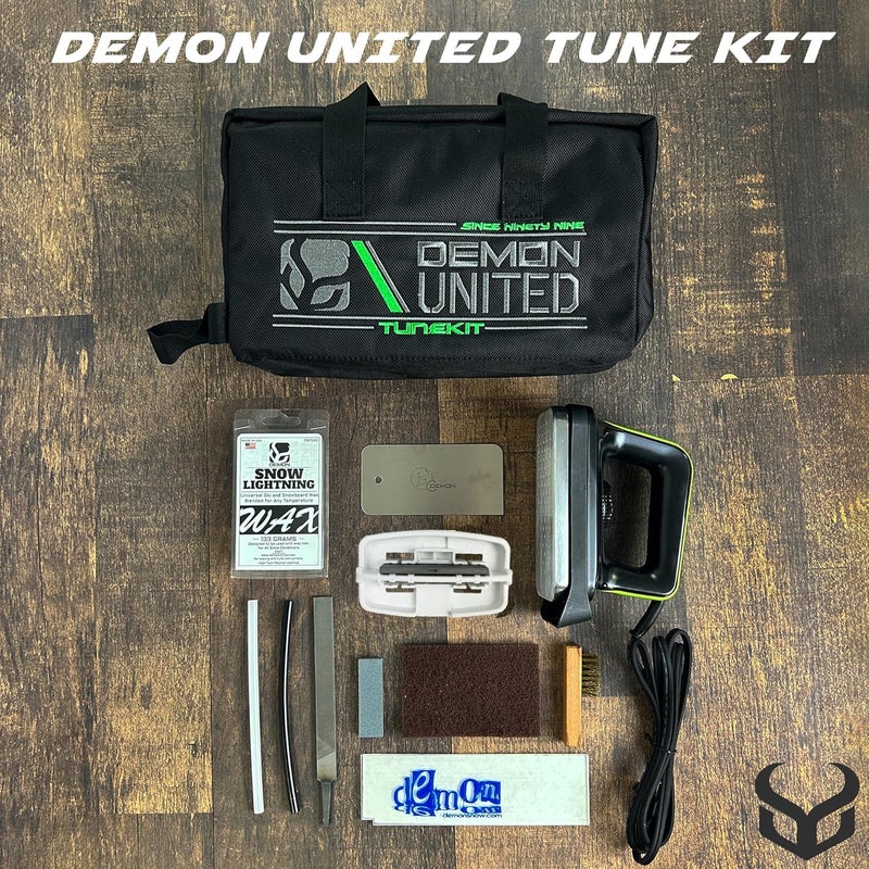 Demon United Demon Complete Basic Tune Kit with Wax- Everything Needed to do a Basic Tune and Wax for Your Skis and Snowboard - Image 3