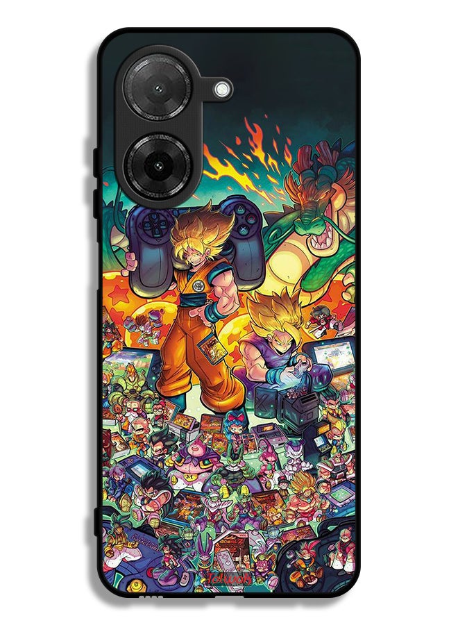 Tolwak Xiaomi Redmi A5 4G Protective Case Cover Gamer Art Doodles - Image 1