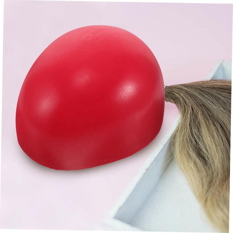 Healeved Cosmetology Mannequin Head Mold for Wigs Practice Plastic Half-Head Model Clamp for Braiding and Styling Suitable for Hairdressers and Training - Image 5