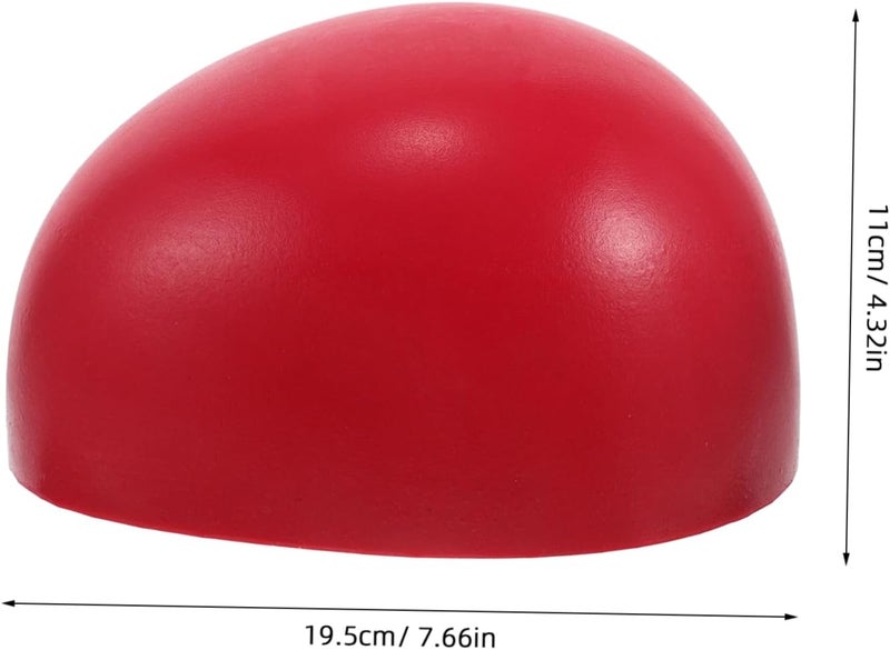 Healeved Cosmetology Mannequin Head Mold for Wigs Practice Plastic Half-Head Model Clamp for Braiding and Styling Suitable for Hairdressers and Training - Image 2