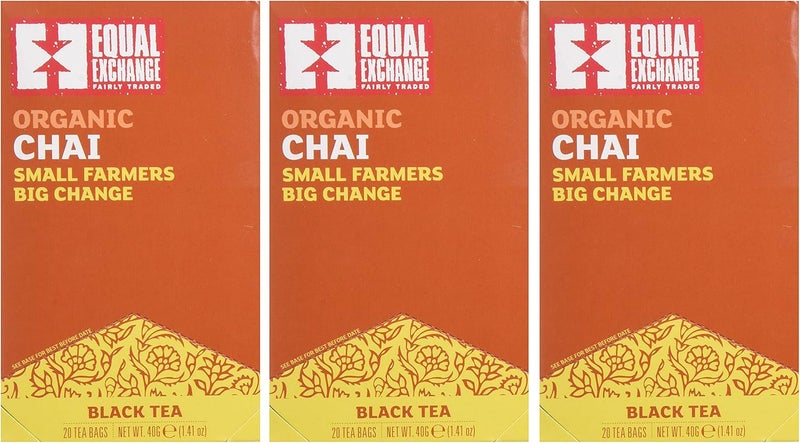Equal Exchange Organic Chai Tea - Pack of 3 - Image 4