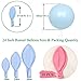 IN-JOOYAA 24 Inch Latex Round Balloons 10 Pack Macaron Pink Thick Big Balloons for Photo Shoot Wedding Baby Shower Birthday Party Decorations by INJOOYAA - Image 2