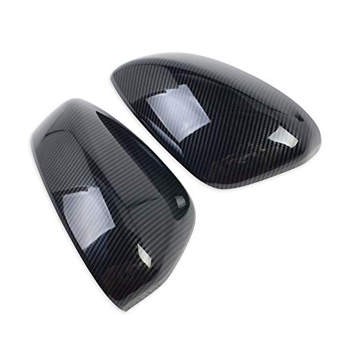 Kadore Carbon Fiber Pattern Side Mirror Covers for 2017-2025 Mazda CX-5 - Exterior Door Mirror Overlay Trim (2-Piece Set, Fits All KF Facelifts) - Image 5
