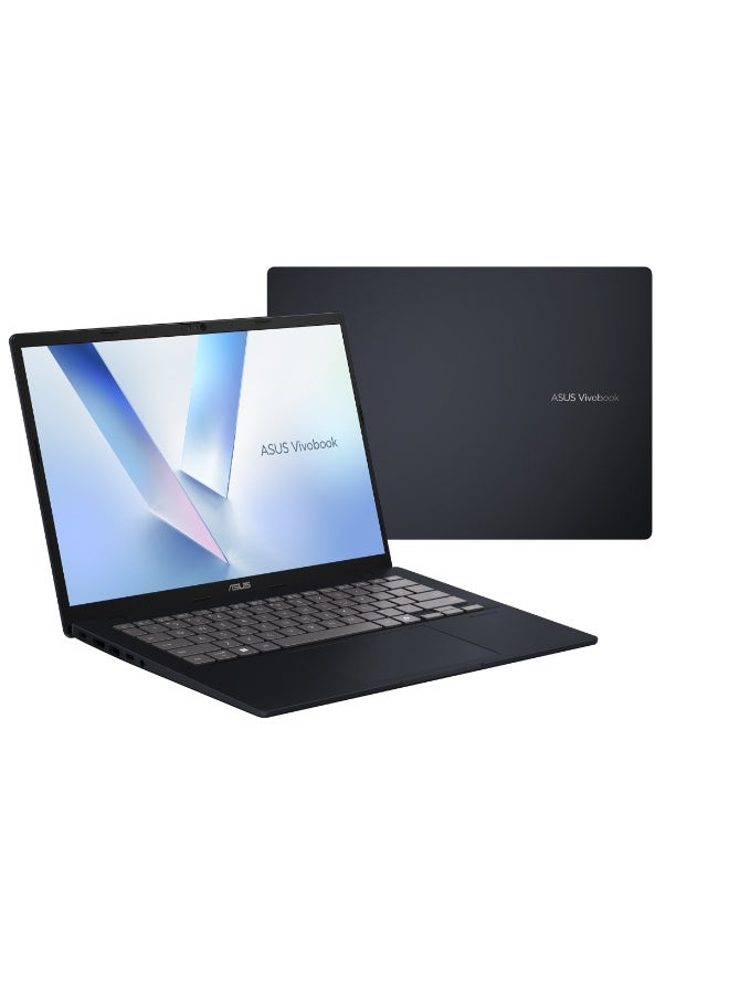 أسوس فيفوبوك 14 لابتوب مع شاشة 14 بوصة WUXGA (1920x1200)، معالج سناب دراجون X X1 26 100/16GB رام DDR5/512GB SSD/ويندوز 11 هوم - Image 1
