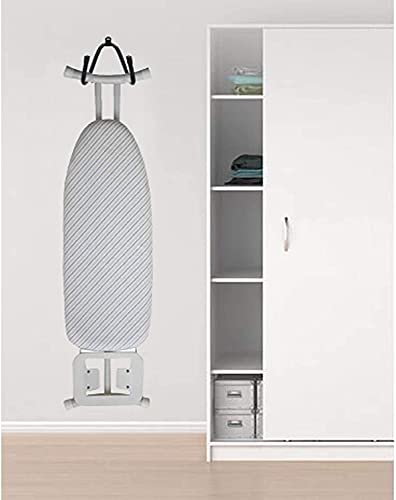 Pmsanzay Ironing Board Hanger Wall Mount Ironing Board Holder Organizer Wall Rack Iron Board Caddy, Adjustable Rack Great for Laundry Rooms Storage Rack Hanging Shelf Hanger - Hold up to 50LB. - Image 5