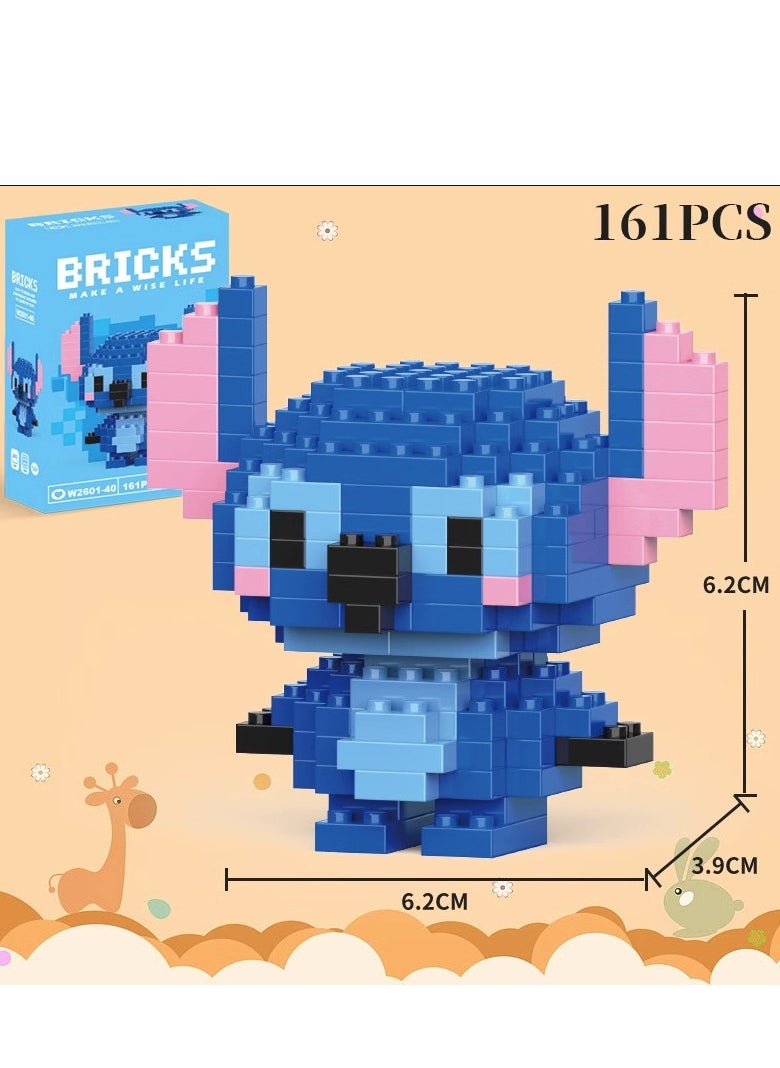 Bricks Stitch Small Particle Stacking Block Toys Compatible with LEGO Brick Particles  - Image 2