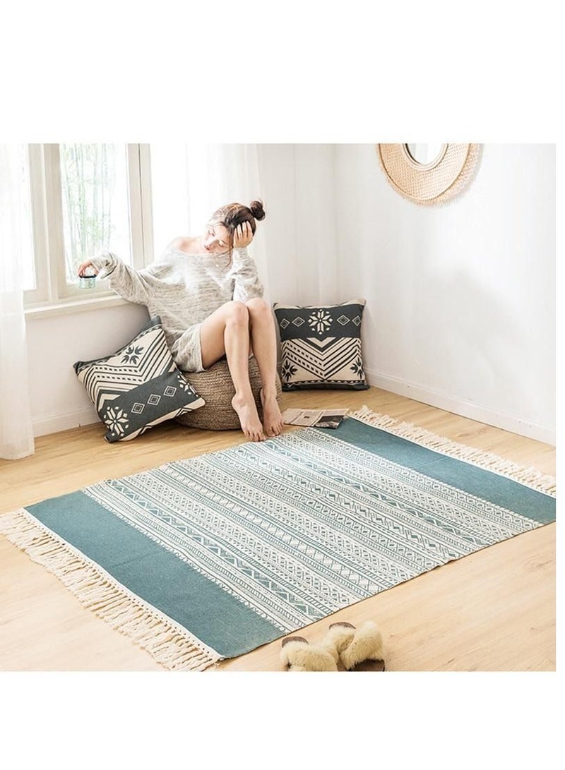 ALMUFARREJ Rectangular Soft Touch Carpet Multicolour 120x180cm - Image 2