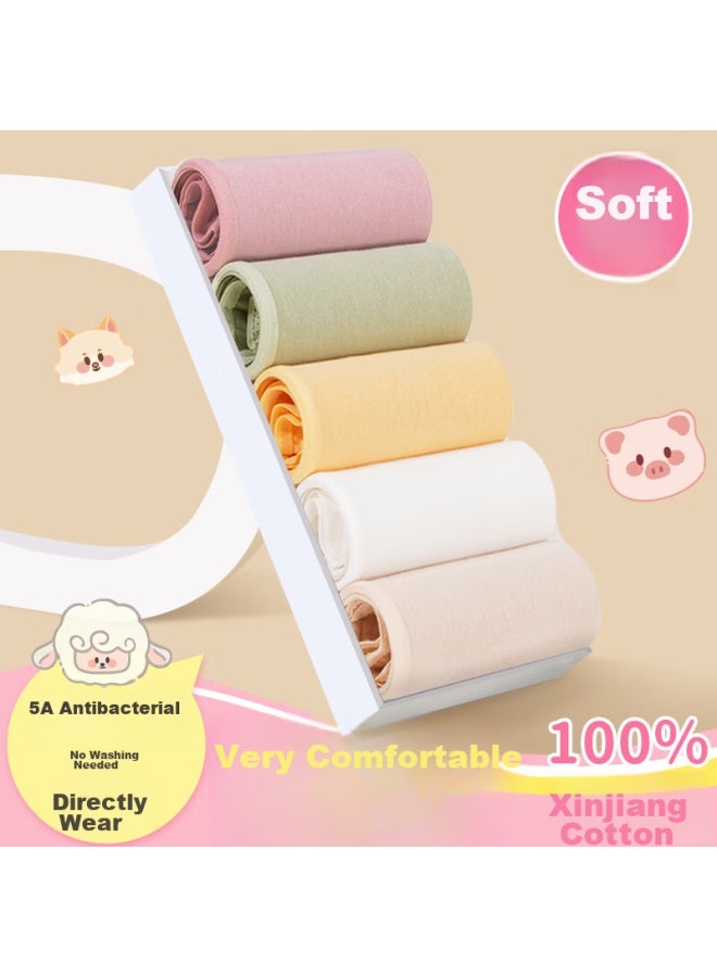 DR.CHU Dr.chu Children's Disposable Underwear, Pure Cotton Sterilized, Girls' Individual Pack, Boys' Travel Daily Disposable Boxer Briefs, For Children And Teens  - Image 1