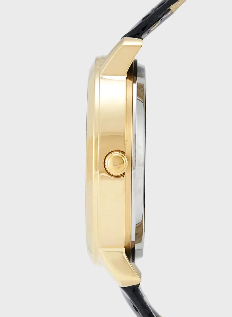 GUESS Quattro Clear Analog Watch