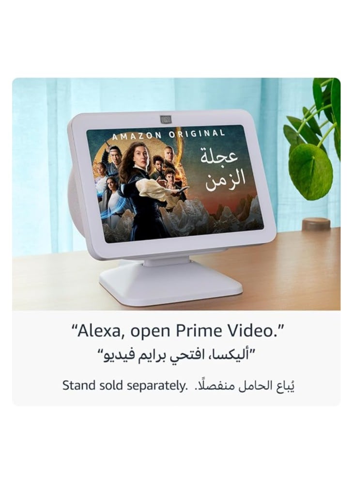 All-new Echo Show 8  3rd generation (2023 release), HD smart touchscreen with spatial audio, smart home hub and Alexa, Charcoal