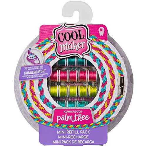 Cool Maker KumiKreator Palm Tree Mini Fashion Pack Refill Friendship Bracelet Activity Kit - Image 1
