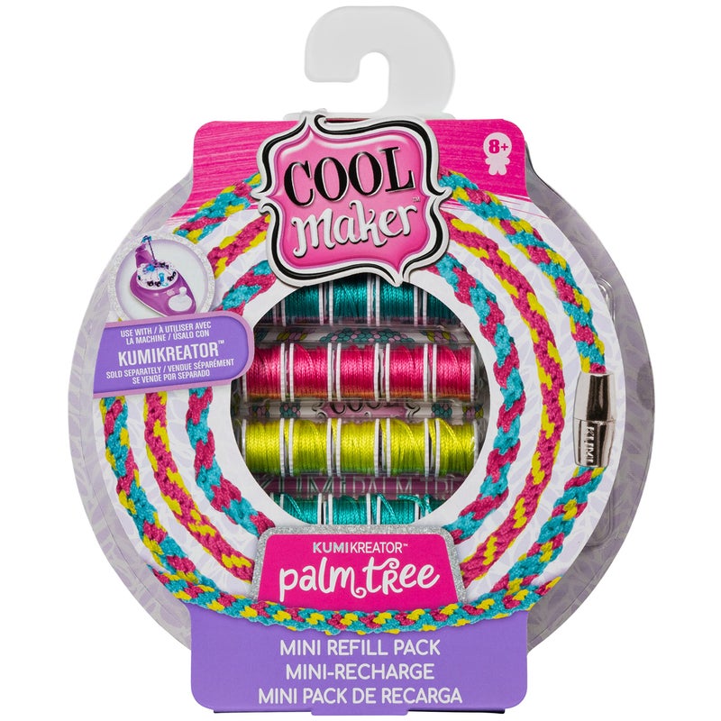 Cool Maker KumiKreator Palm Tree Mini Fashion Pack Refill Friendship Bracelet Activity Kit - Image 2