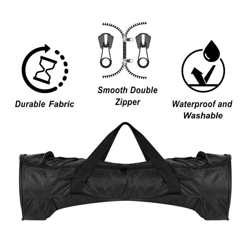 COSMOS حقيبة حمل سكوتر كوزموس المحمولة ذات التوازن الذاتي، حقيبة مائية لهوفر بورد بحجم 6.5 بوصة بعجلتين سكوتر ذكي ذاتي التوازن لوح انزلاق - Image 4