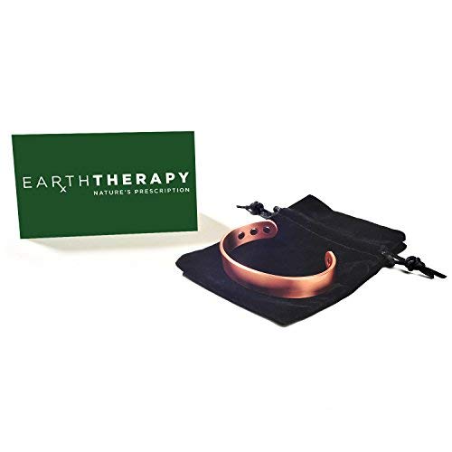 Earth Therapy - Pure Copper Ultra Strength Magnetic GOLF Bracelet Bangle Cuff - Sport - Adjustable Sizing - for Men & Women - Image 3