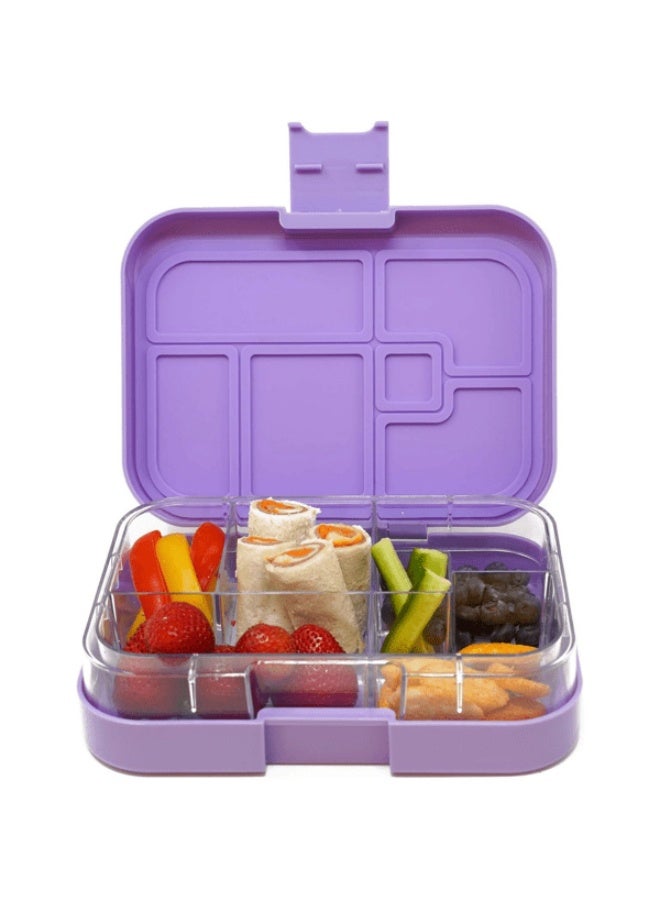 Tiny Wheel 6-Compartment Bento Box for Kids Purple and Green - Image 5